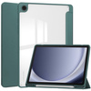 Etui Bizon Case Tab Clear Matt do Galaxy Tab A9 Plus, ciemnozielone