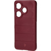 Pancerne etui Bizon Case Tur do Xiaomi Poco F6, burgundowe