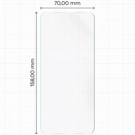 Folia hydrożelowa na ekran Bizon Glass Hydrogel Front do Galaxy M55 5G, 1 sztuka