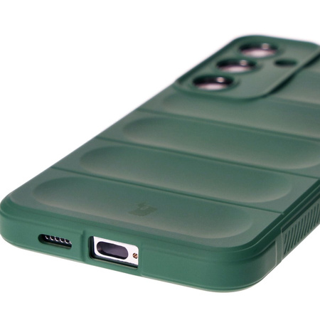 Pancerne etui Bizon Case Tur do Galaxy S24 Plus, ciemnozielone