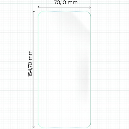 Folia hydrożelowa na ekran Bizon Glass Hydrogel Front do Motorola Moto G14 / G54 / G55 / G84, 2 sztuki