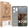 Pancerne etui Bizon Case Tur do Vivo X200 FE, jasnoszare