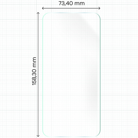 Folia hydrożelowa na ekran Bizon Glass Hydrogel Front Duo do Honor Magic5 Pro, 2 sztuki