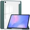 Etui z klapką Bizon Case Tab Clear Matt do Galaxy Tab S10 FE Plus, ciemnozielone
