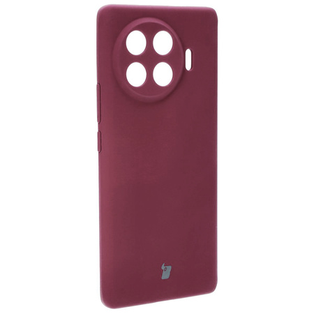 Silikonowe etui Bizon Soft Case do Tecno Spark 20 Pro+, ciemnofioletowe