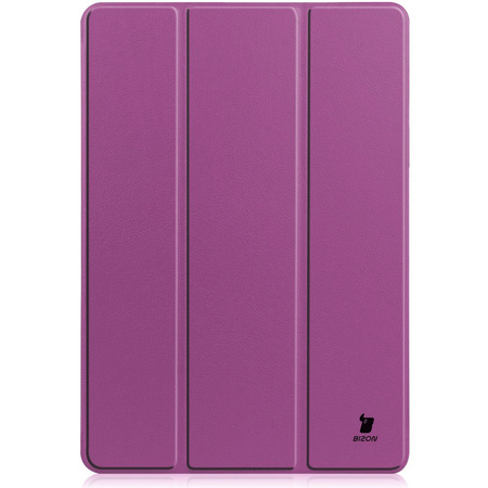 Etui Bizon Case Tab Lizard do Galaxy Tab S8 / S7, ciemnofioletowe