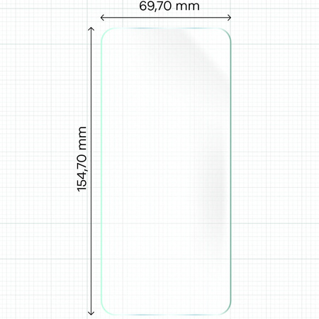 Folia hydrożelowa na ekran Bizon Glass Hydrogel Front Duo do Redmi Note 12S, 2 sztuki