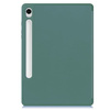 Etui Bizon Case Tab Lizard do Galaxy Tab S10 Lite / S10 FE / S9 / S9 FE, ciemnozielone