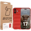 Pancerne etui Bizon Case Tur do iPhone 17, czerwone