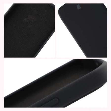 Silikonowe etui Bizon Soft Case do Honor 400, czarne