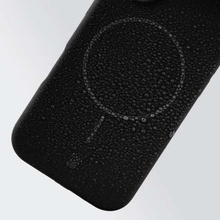 Silikonowe etui z pierścieniem magnetycznym Bizon Soft Case Magnetic do iPhone 14 Pro Max, czarne