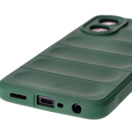 Pancerne etui Bizon Case Tur do Oppo A38 4G, ciemnozielone