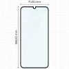 Szkło hartowane Bizon Glass Edge 2 do Galaxy M34 5G, czarne