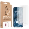 Elastyczne etui + 2x folia na ekran Bizon Case Clear Pack do Oppo Find X9