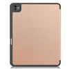 Etui Bizon Case Tab Lizard do iPad Pro 13" 2025 / 2024, różowozłote