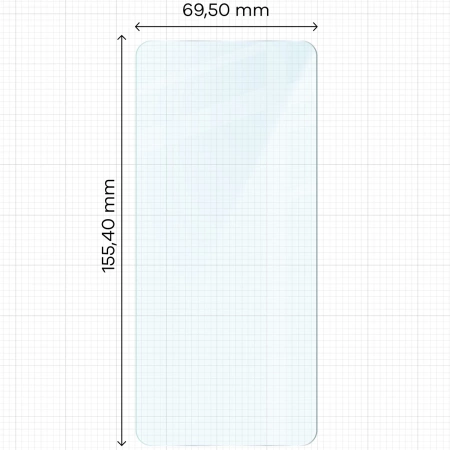 Szkło hartowane Bizon Glass Clear Duo do Realme 14 5G / 14T 5G, 2 sztuki