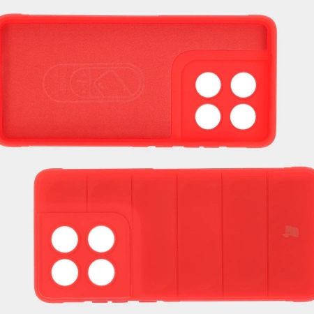 Pancerne etui Bizon Case Tur do Motorola Edge 60 / 60 Fusion, czerwone