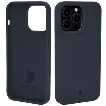 Etui silikonowe Bizon Soft Case do iPhone 14 Pro Max, ciemnoniebieskie