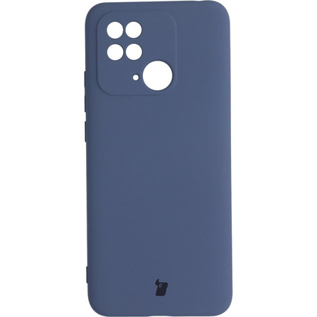 Etui Bizon Case Silicone do Xiaomi Redmi 10C, szare