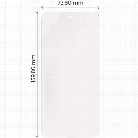 Folia matowa Bizon Glass Film Sun do Nothing Phone (3a) Pro, 1 sztuka