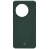 Silikonowe etui Bizon Soft Case do OnePlus 13R, ciemnozielone