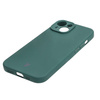 Etui Bizon Case Silicone do Apple iPhone 15, ciemnozielone