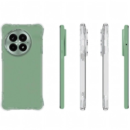 Elastyczne etui + 2x folia na ekran Bizon Case Clear Pack do OnePlus 13