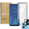 2x Szkło + szybka na aparat Bizon Edge Pack do Realme 9 4G / Realme 9 Pro+
