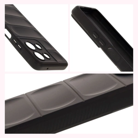 Pancerne etui Bizon Case Tur do Motorola Moto G75 5G, czarne