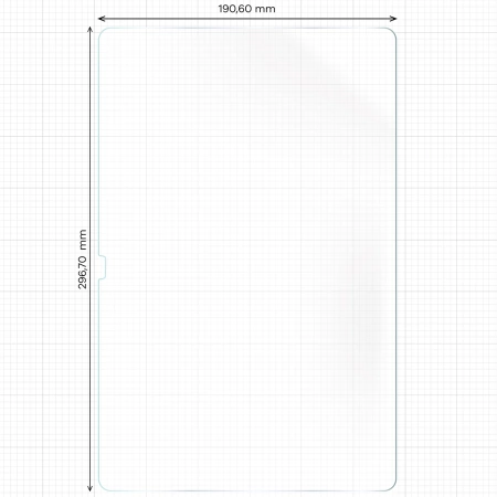 Folia imitująca papier Bizon Film Tab Papirus Duo do Galaxy Tab S10 FE Plus, 2 sztuki