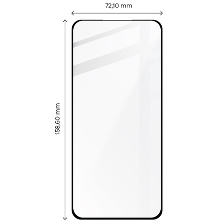 2x Szkło + szybka na aparat Bizon Edge 3D Pack do  Xiaomi 12 Pro