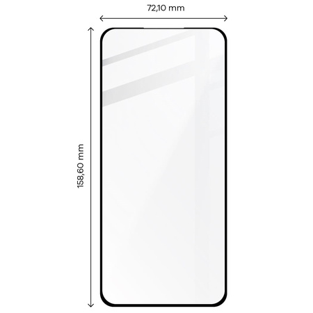 Szkło hartowane Bizon Glass Edge 3D - 2 sztuki + ochrona na obiektyw,  Xiaomi 12 Pro, czarne