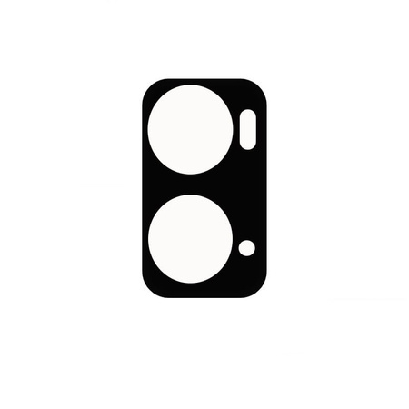 Szkło na aparat Bizon Glass Silk Lens dla Oppo A96, 2 sztuki