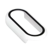 Etui ze szkłem do zegarka Bizon Case+Glass Watch do Xiaomi Smart Band 10, białe
