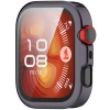 Etui z osłoną ekranu Bizon Case Watch Felipe do Huawei Watch Fit 4, szare