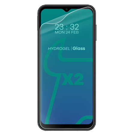 Folia hydrożelowa na ekran Bizon Glass Hydrogel Front Duo do Galaxy A14 4G/5G, 2 sztuki