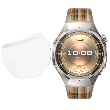 Folia hydrożelowa na ekran Bizon Glass Watch Hydrogel Duo do Huawei Watch GT6 Pro 46 mm, 2 sztuki