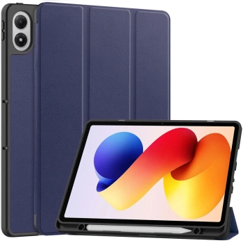 Etui z klapką Bizon Case Tab Lizard do Xiaomi Redmi Pad 2 Pro, granatowe