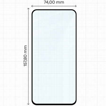 Szkło hartowane Bizon Glass Edge 2 do Galaxy M35 5G / A55 5G / A35 5G
