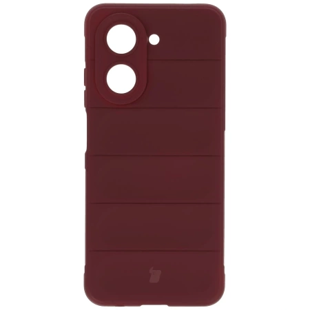 Pancerne etui Bizon Case Tur do Xiaomi Redmi A5 4G / POCO C71 4G, burgundowe