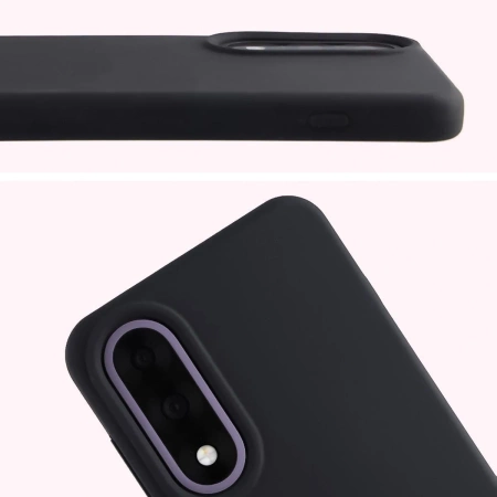 Silikonowe etui Bizon Soft Case do OnePlus Nord 5, czarne