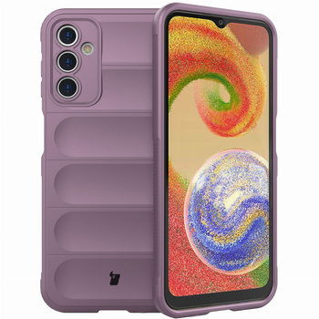 Pancerne etui Bizon Case Tur do Galaxy A14 4G / 5G, jasnofioletowe