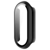 Etui ze szkłem do zegarka Bizon Case+Glass Watch do Xiaomi Smart Band 10, czarne