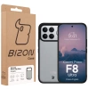 Etui Bizon Case Angelo do Xiaomi POCO F8 Ultra, przydymione z czarną ramką