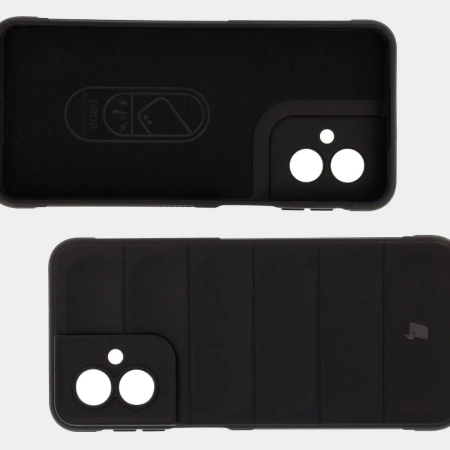 Pancerne etui Bizon Case Tur do Motorola Moto G55 5G, czarne