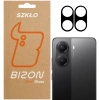 Szkło na aparat Bizon Glass Silk Lens do Xiaomi POCO X7 Pro, 2 sztuki