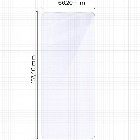 Elastyczne szkło hybrydowe Bizon Glass Mule do Realme 14 Pro 5G