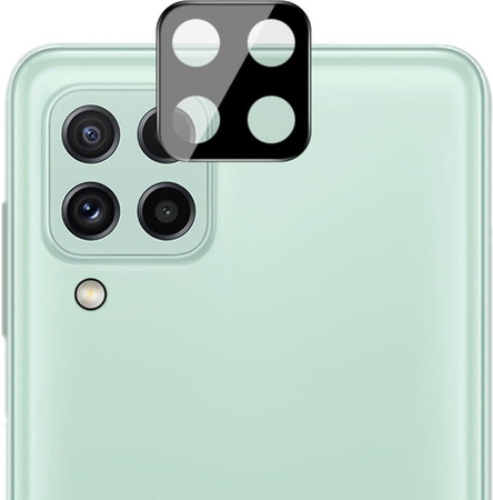 Szkło na aparat Bizon Glass Silk Lens dla Galaxy A42 5G, 2 sztuki