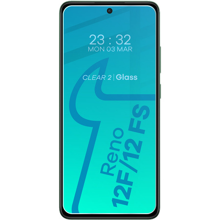 Szkło hartowane Bizon Glass Clear 2 do Oppo Reno12 F 4G/5G/12 FS