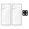 2x Szkło + szybka na aparat Bizon Edge Pack do Xiaomi 13 Pro